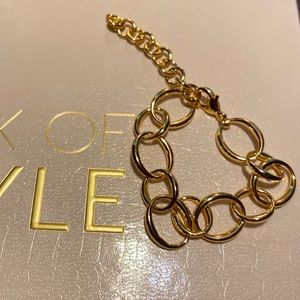 Bayou With Love Gold bracelet. NWT.